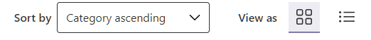 screenshot of a table filter