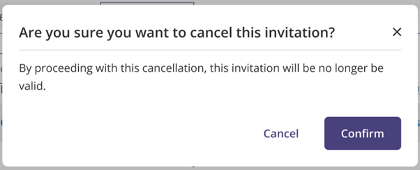 Figure 8: screenshot of message prompt. 