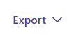 screenshot of the export button